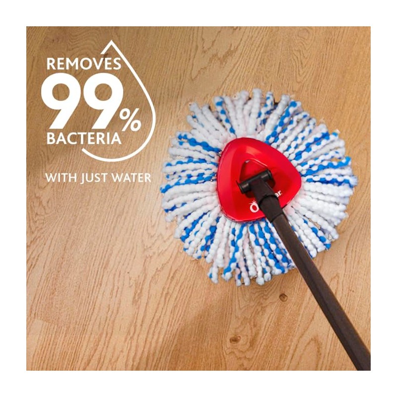 O-Cedar Genuine RinseClean Deep Clean Spin Mop Head Replacement (1-Pack)