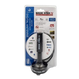 Magic Stick TV MS-50A Amplified Signal Booster Antenna for Digital HDTV 1080P HD