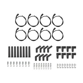 Dasbecan Spark Plug Wire Compatible with Gen 2, 3, 4, and 5 (LS and LT) LS1 LQ4 L59 L33 LS2 LR4 LC9 L76 LS3 LM4 L99 LY6 LS6 LM7 LQ9 LH8 LZ1 LMG Ignition Wires Spark Plug Wire Set Replace# 551083