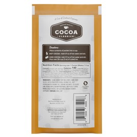 Cocoa Classics Caramel Cocoa Mix | Hot Chocolate | Made with Nonfat Milk | Just Add Hot Water | Make Hot or Iced Cocoa | Gluten Free & Kosher Dairy Friendly | 1.25oz Packets (Pack of 36)