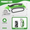 Zeite ZEITE 4V Cardboard Box Cutter,Cordless Electric Scissors,with 2 Blades,Storage