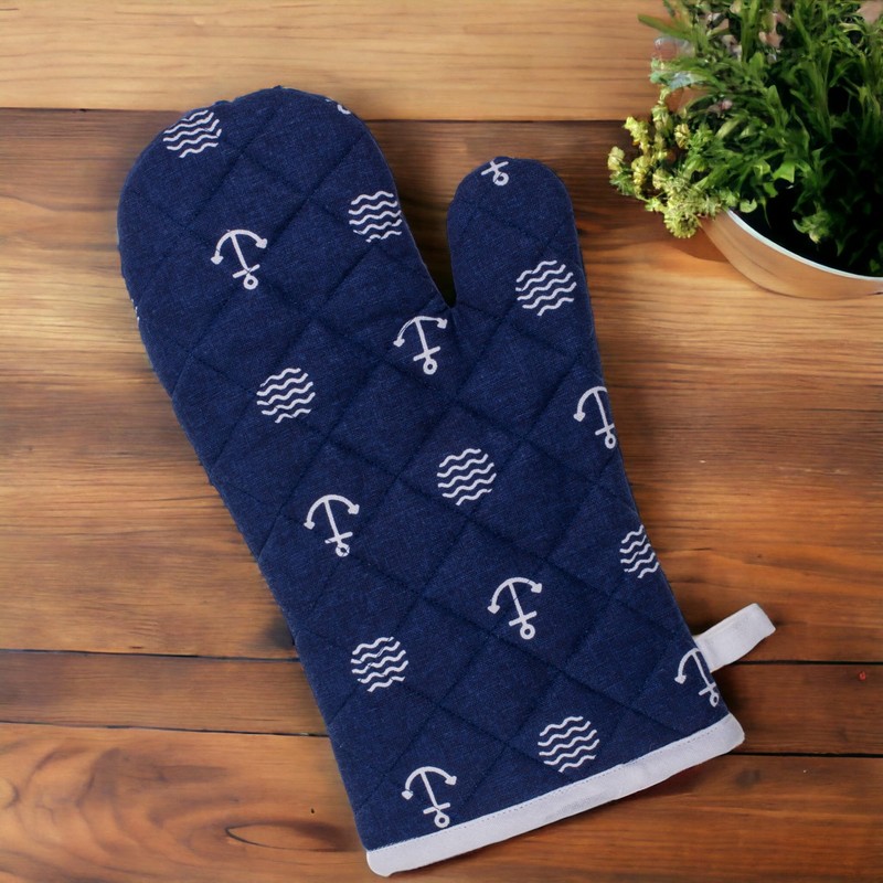 Set of 2 Pot Holders, Oven Gloves, Heat-Resistant, Washable, for