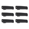 6Pcs Walkie Talkie Belt Clip Portable Sturdy Easy Installation Radio