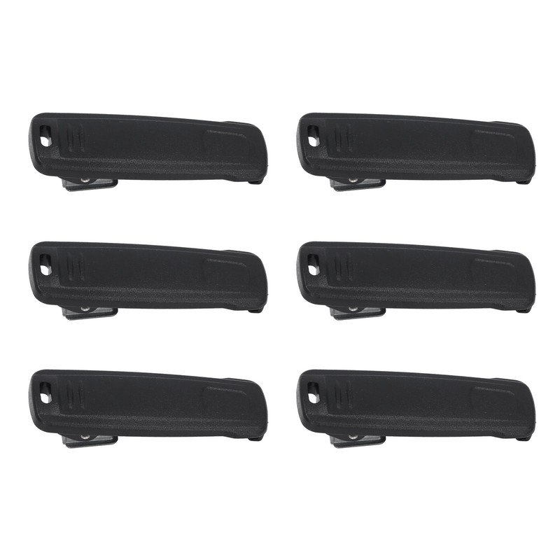 6Pcs Walkie Talkie Belt Clip Portable Sturdy Easy Installation Radio