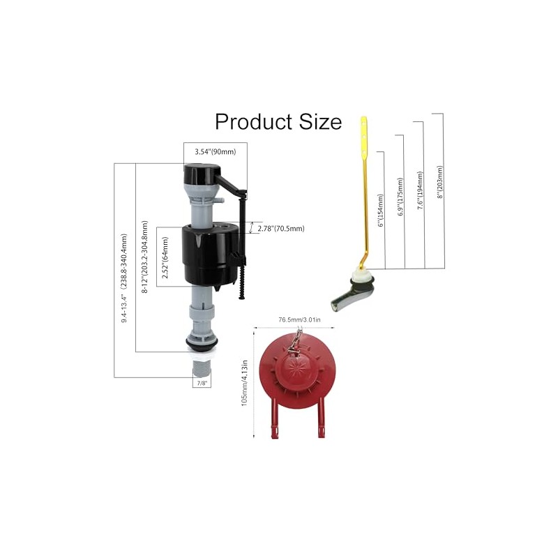 Kit de Reparaci n Universal para Tanque de Inodoro