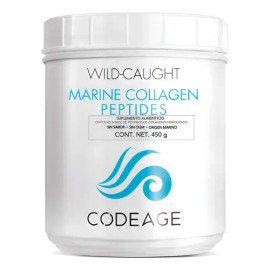 Colágeno Marino Hidrolizado En Polvo Codeage Sin Sabor 450gr                                                                                          