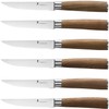 kangdelun Ultra Sharp 6-Piece Steak Knife Set, 4.5" Serrated Blades,