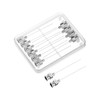 sourcing map 20pcs 27Gauge Stainless Steel Dispensing Needles, 1-1/2" All