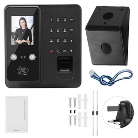 2.8in TFT TCP/IP 125KHZ Facial Fingerprint RFID Card Password Time Attendance