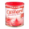 TAZAH Strawberry Custard Powder Mix, Easy to Prepare, No Added
