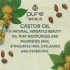 Pure World Castor Oil 100ML. Cold Pressed 100% Pure and