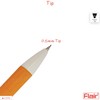Flair 10 x 0.5mm CLIXX Fine HB Mechanical Easy Grip