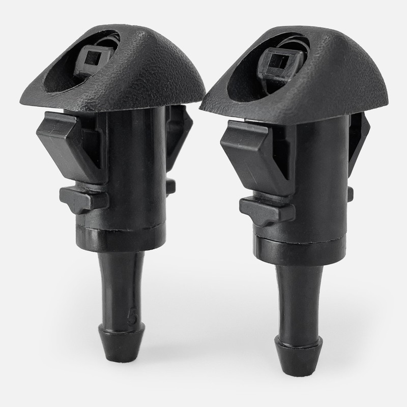 Windscreen Washer Nozzles 2pcs Compatible with Nissan Frontier Navara 2005-2021