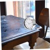 Mobestech Silent Alarm Clock Metal Digital Clock for Bedside Table