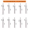 ZFYQ Set of 20 HSS Milling Cutter Router Bits Wood