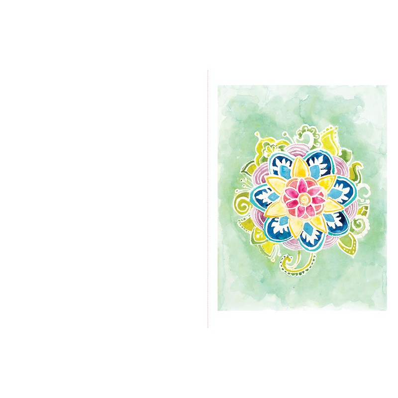 The Reverse Coloring Book™: Mindful Journeys: Be Calm and Creative: