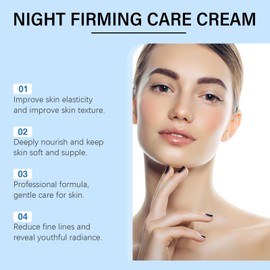 Moisturising Face Anti-Ageing Moisturising Cream, 50 g Aging Face Cream Neck Night Cream Nourishing Day Cream for Men and Women Against Wrinkles with Anti-Ageing Effect