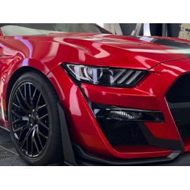 VViViD+ Ultra Gloss Metallic Candy Red Vinyl Car Wrap Premium Paint Replacement Film Roll with Nano Air Release Technology (3ft x 5ft)