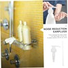 WOONEKY 10pcs Lotion Pump Replacement for Shower Gel Shampoo and