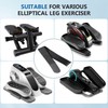 4 Pcs Ellipse Leg Exerciser Machine Pedal Straps, Under Desk