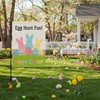 Easter Garden Flag Double Sided 12x18 Inch - Happy Easter