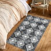 FairOnly Washable 2x3 Modern Rug Trellis Throw Rugs Non Slip