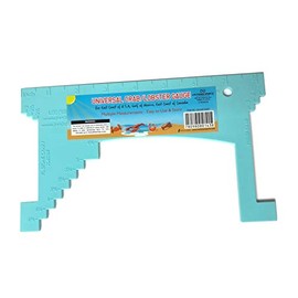 LEE FISHER SPORTS Universal Plastic Crab/Lobster Gauge - East Coast of USA, Gulf Mexico, Canada