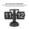 Flip Clock Large Number Battery Powered 304 Stainless Steel Tabletop
