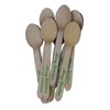 Disposable Wooden Spoons with Merry Christmas Print - 24 pack