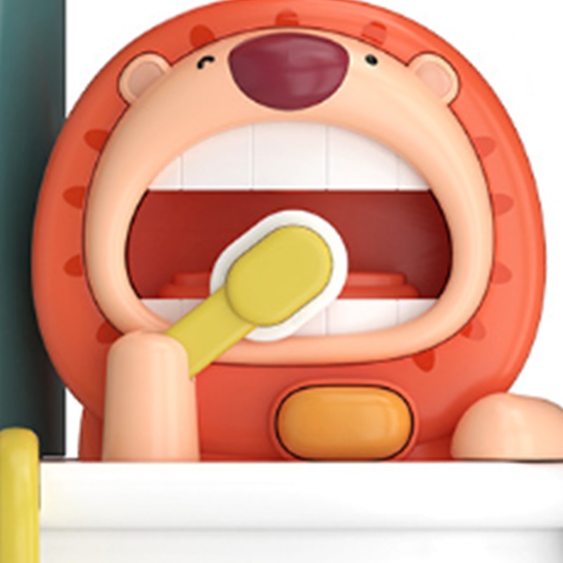 Bath Toy Shower Bubble Lion Suction Cup Summer Bathroom Playing