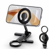 Unitaku Smartphone Stand, MagSafe Compatible, Double-Sided Magnet, N52 Strong Magnets,