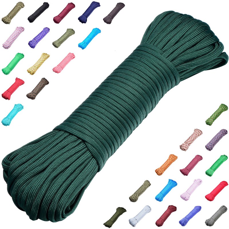 DonDon 98 ft - 30 m nylon cord Paracord survival