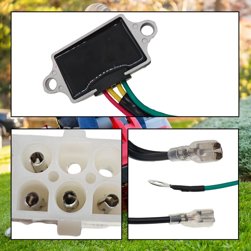 136-7879 Voltage Regulator with Harness,Compatible with Exmark Quest Radius E/S