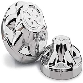 DICOR CORP TAC865-CB Wheel Covers, Hubcaps, and Simulators (Tac865-Cb Chrome Plated Abs Trailer Hub Covers)