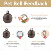 HARY 2Pcs Cat & Dog Bells for Collar Loud Vintage