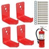 Set of 4 Fire Extinguisher Mount Bracket - 2.36″ ×
