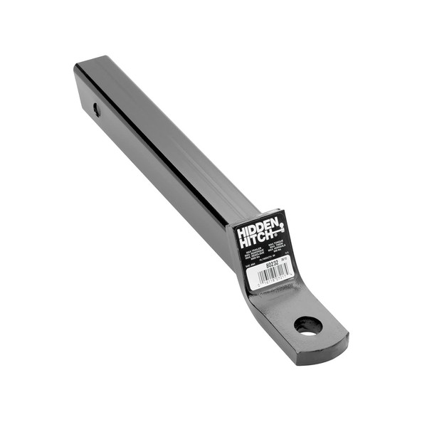 Hidden Hitch 80232 2" Class III Square Ball Mount Black