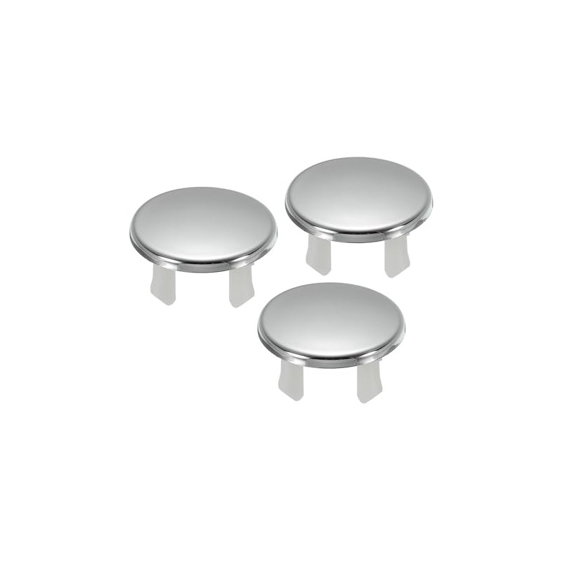 PATIKIL Sink Overflow Ring, 3Pcs Sink Trim Cover Basin Trim