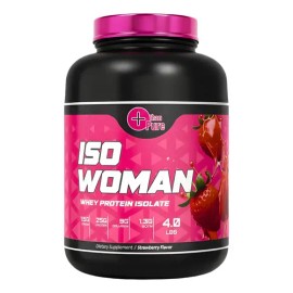 Proteína Hidrolizada MORE THAN PURE Iso Woman Fresa Colágeno Biotina 2kg                                                                              