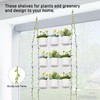 Sumerflos Acrylic Window Boxes Window Plant Shelves 3 Tier -