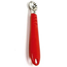 Norpro Stainless Steel Strawberry/Tomato Corer w/Plastic Handle (Pack of 6)