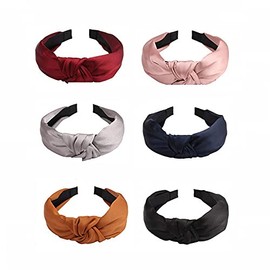Hair Bands for Women Wide Vintage Headbands Head Turbans Women Hair Bandana Twist Knot Elastic Headbands for Daily Use Yoga Sports