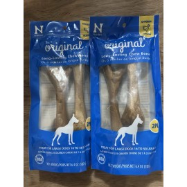 N-Bone 2 Packs Dog Bone Treats N-Bone The Original Chew Bone Chicken Large (2 count)