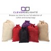 CleverDelights 30" x 40" Burlap Bags - 5 Pack -