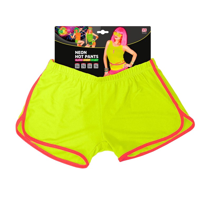 Widmann Hot Pants, Neon, 80s, Carnival, Theme Party