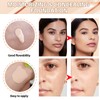 GEUUFEA Full Coverage Liquid Foundation, Long-Lasting & Buildable Foundation Cushion