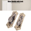 Door Handle Lock Silent Lock Bearing Safety Lever Handle Reversible