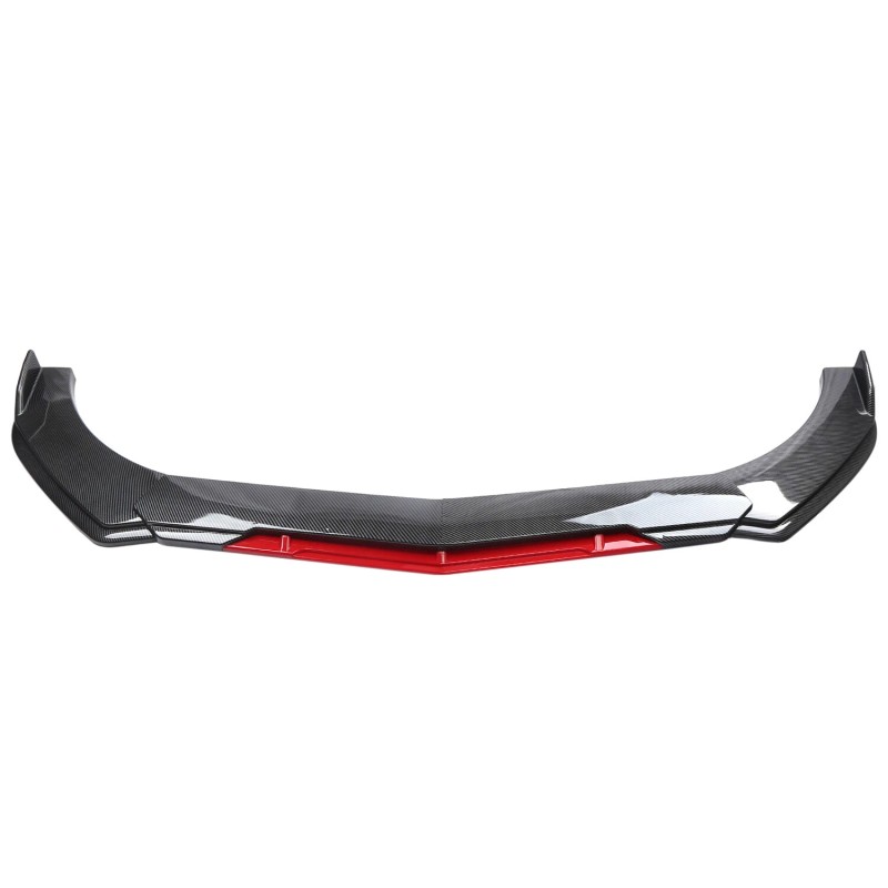 For Chrysler 300 2005-20 Front Bumper Lip Splitter Spoiler carbon