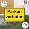 Strobo Parken verboten Sign, 20 x 30 cm, Made From