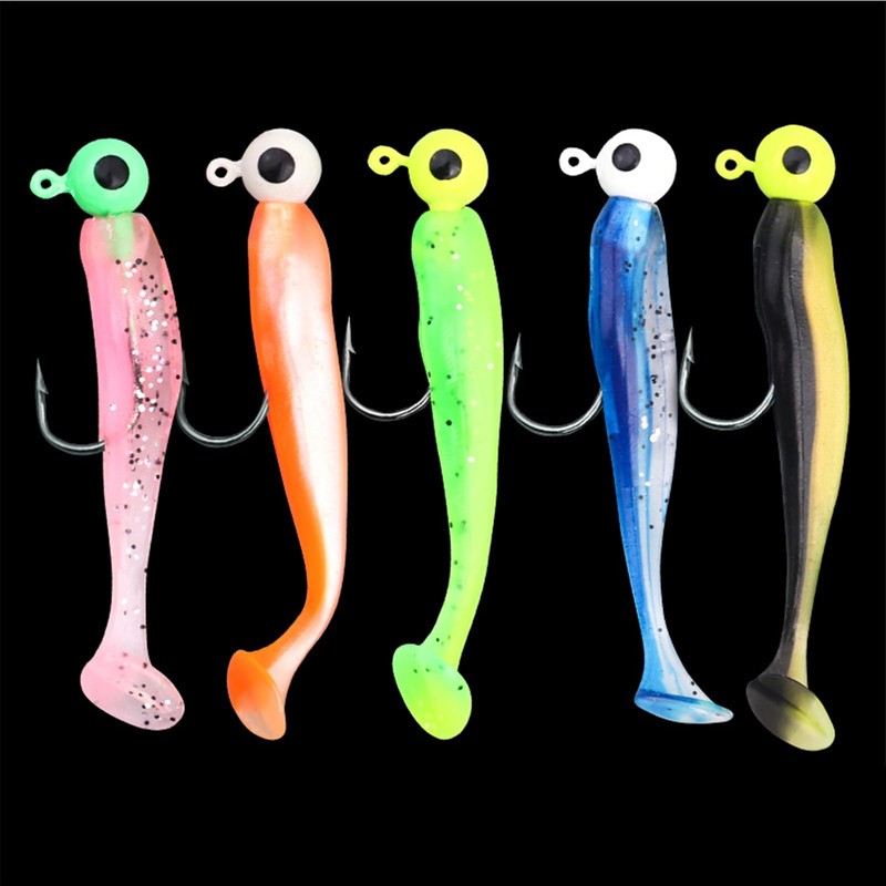 Soft Baits for Bass Fishing - 25X T Tail Soft
